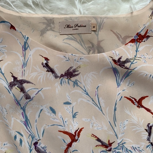 COPY - Women’s bird print dress - Picture 2 of 5